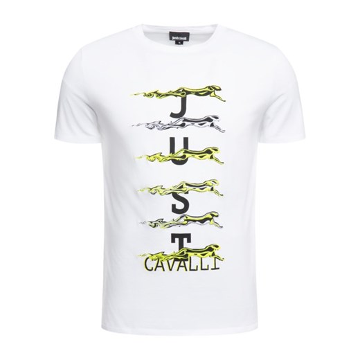 T-shirt męski Just Cavalli z krótkim rękawem 