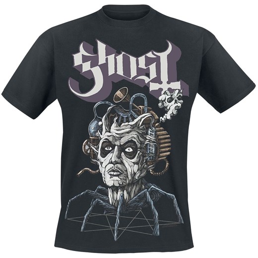 T-shirt męski Ghost z krótkim rękawem 
