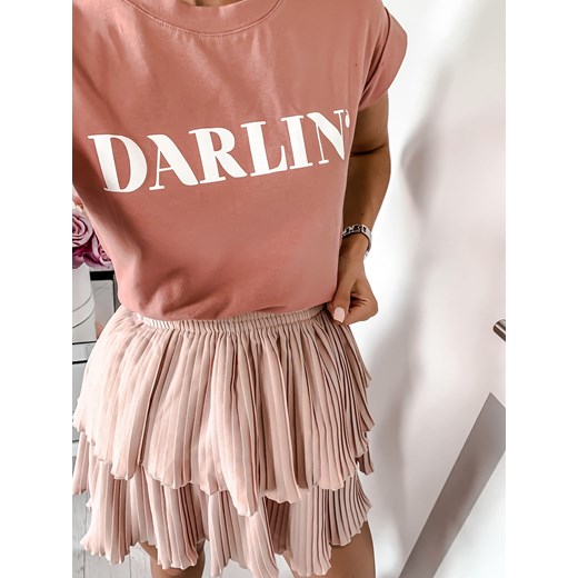T-shirt Darlin" różowy L'Amour  uniwersalny L'amour Boutique
