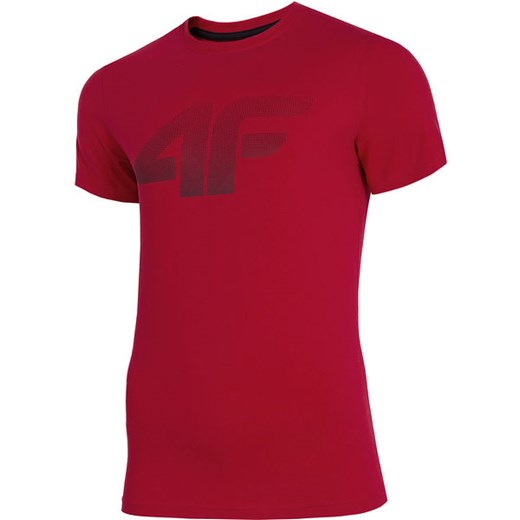 Czerwona koszulka sportowa 4F 