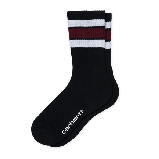 Skarpetki Carhartt WIP Grant Socks Black/White/Merlot (I026894_89_91) Carhartt Wip  uniwersalny StreetSupply
