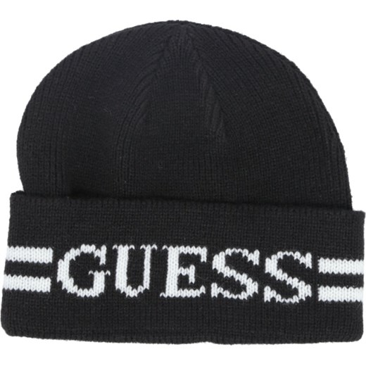 Guess Czapka | z dodatkiem wełny  Guess S Gomez Fashion Store