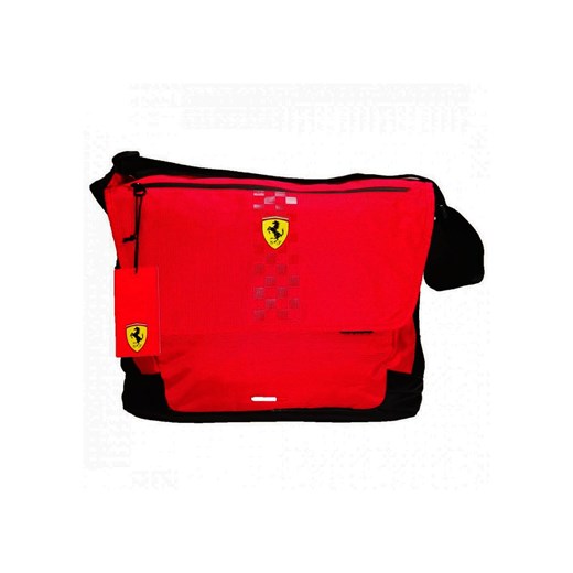 Czerwona torba męska Scuderia Ferrari F1 Team 