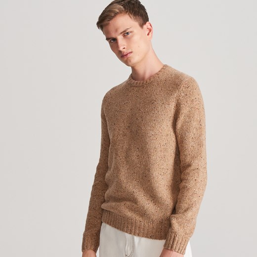 Sweter męski Reserved bez wzorów 
