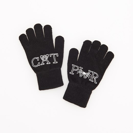 Reserved rękawiczki dziecięce czarne 