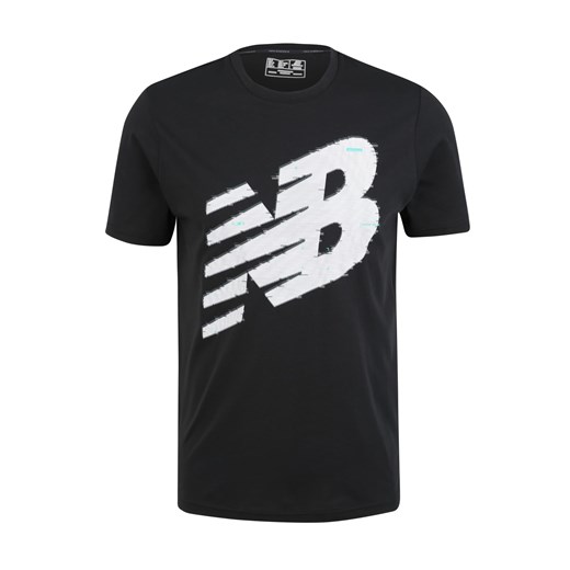 Koszulka sportowa New Balance czarna jerseyowa 