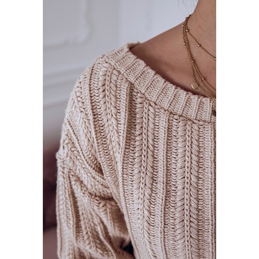 Sweter damski gładki