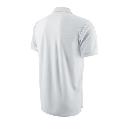 Koszulka sportowa biała Nike z bawełny 