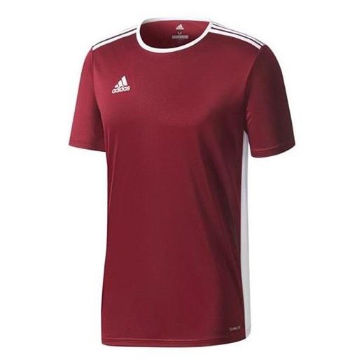 Czerwona koszulka sportowa Adidas 