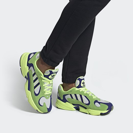 Buty sportowe damskie Adidas Originals młodzieżowe sznurowane na płaskiej podeszwie 
