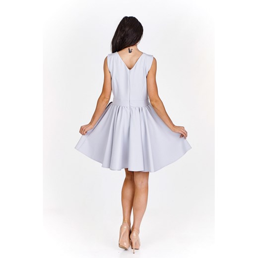 Sukienka Ptakmoda.com bez rękawów rozkloszowana