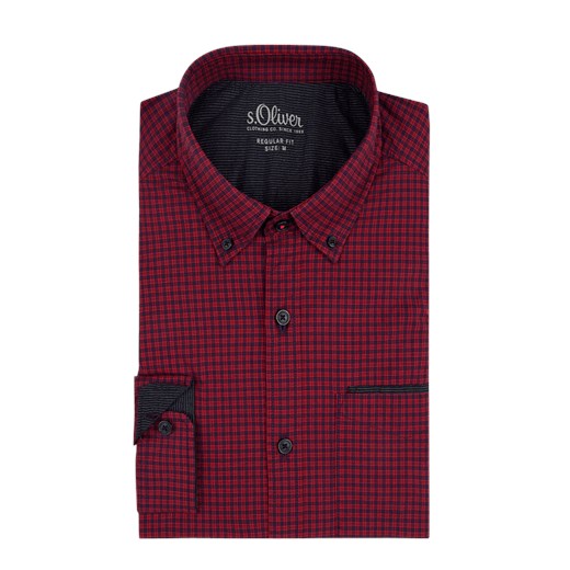 Koszula casualowa o kroju modern fit z mieszanki bawełny i elastanu  S.oliver Red Label S Peek&Cloppenburg 