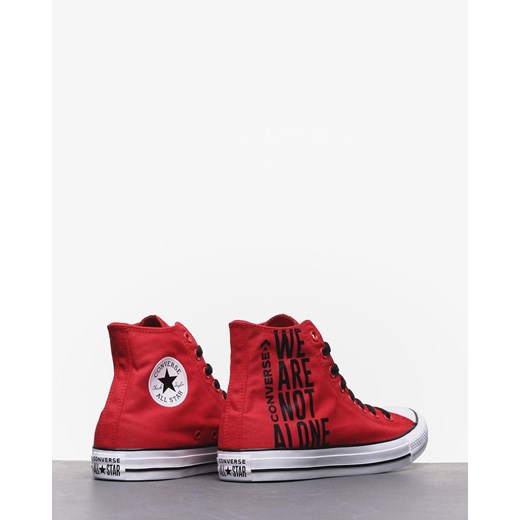 Trampki Converse Chuck Taylor All Star Hi (enamel red/white/black)  Converse 44 Roots On The Roof