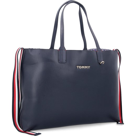 Shopper bag granatowa Tommy Hilfiger 