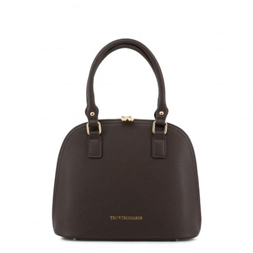 Shopper bag Trussardi średnia elegancka matowa do ręki 