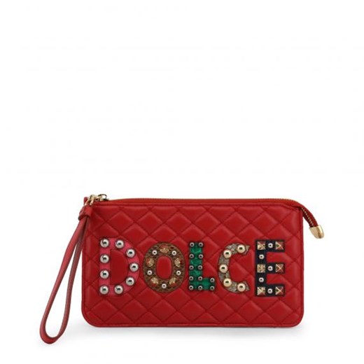 Kopertówka Dolce & Gabbana czerwona do ręki 