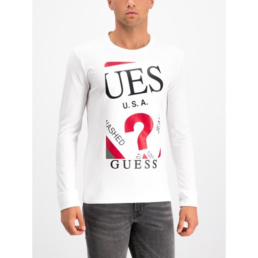 T-shirt męski Guess w stylu młodzieżowym 