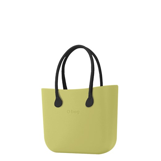 Shopper bag zielona O Bag bez dodatków do ręki młodzieżowa 