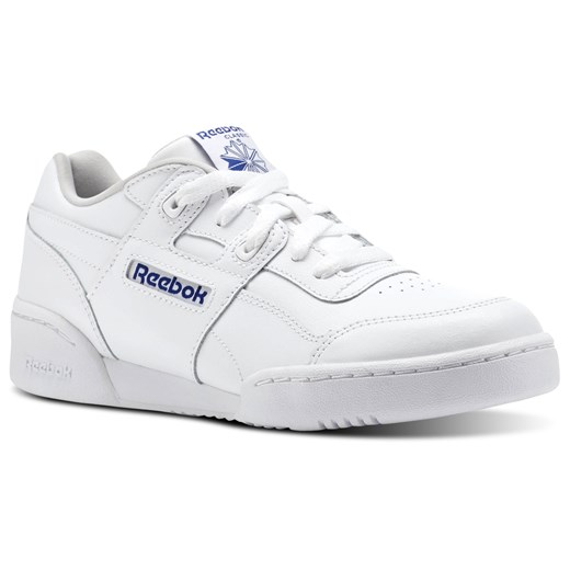 Buty sportowe dziecięce Reebok bez wzorów sznurowane 