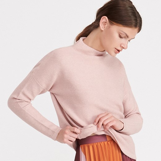 Reserved - Sweter ze stójką - Różowy Reserved  L 