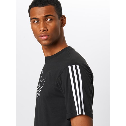 Czarna koszulka sportowa Adidas Originals jerseyowa 