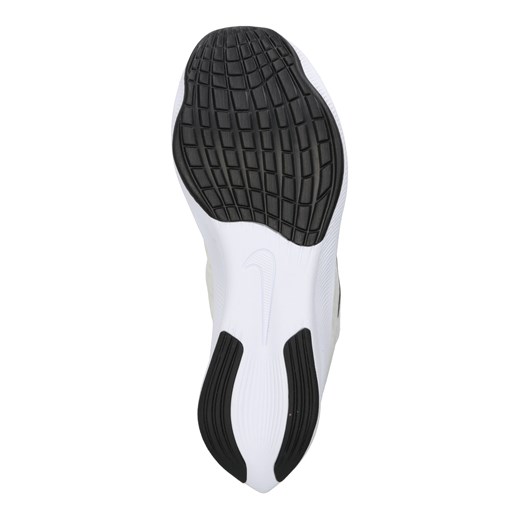 Buty sportowe damskie białe Nike do biegania bez wzorów wiązane płaskie skórzane 