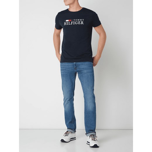 Tommy Hilfiger t-shirt męski z krótkim rękawem bawełniany 