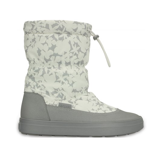 Śniegowce damskie CROCS Lodgepoint Pull-On Boot szare