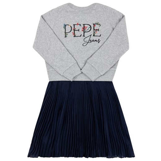 Sukienka dziewczęca Pepe Jeans z napisem 