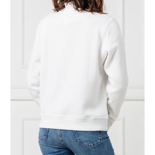 Tommy Jeans bluza damska biała krótka 