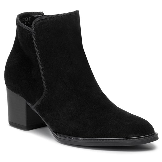 Botki GABOR - 32.890.87 Schwarz Gabor 35 eobuwie.pl