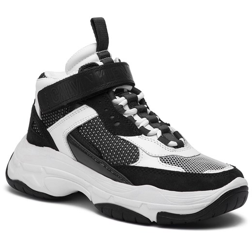 Sneakersy CALVIN KLEIN JEANS - Missie B4R0824  White/Black  Calvin Klein 36 eobuwie.pl