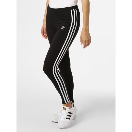 adidas Originals - Sportowe legginsy damskie, czarny Adidas Originals  34 vangraaf