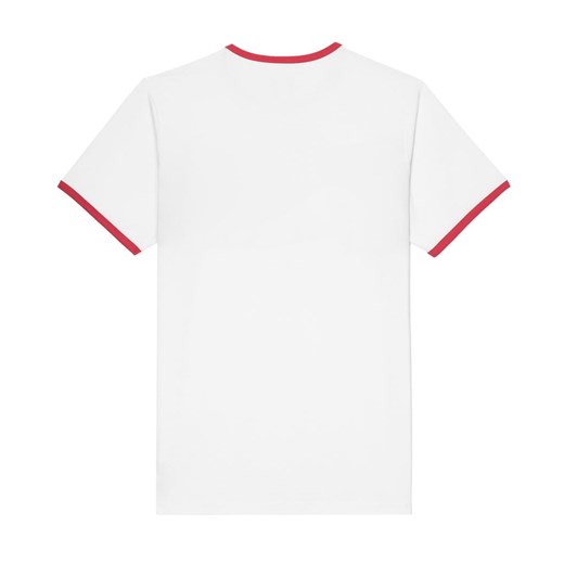T-shirt męski Prosto. z napisami z krótkim rękawem z bawełny 