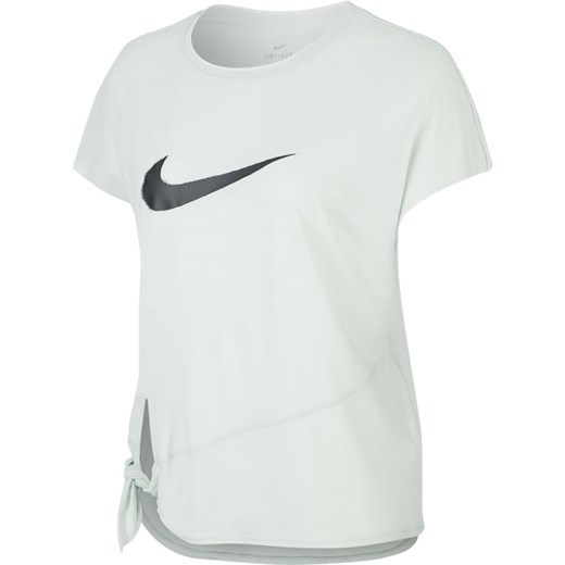 Bluzka sportowa biała Nike z bawełny 