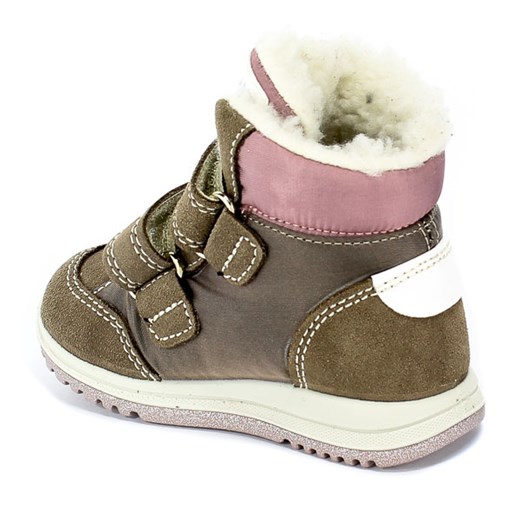 Buty zimowe dziecięce Primigi bez wzorów trzewiki gore-tex 