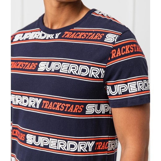 Superdry t-shirt męski wielokolorowy z krótkim rękawem 