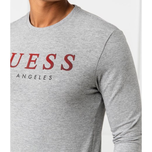 T-shirt męski Guess Jeans z długimi rękawami 
