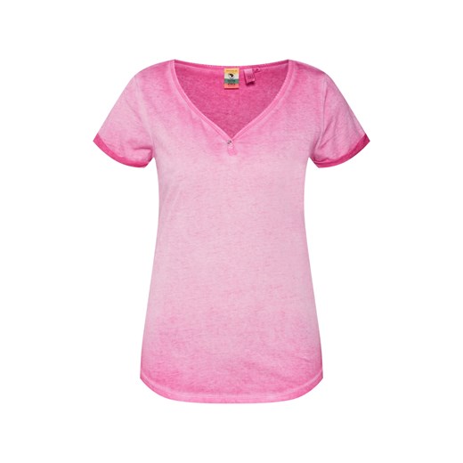 Bluzka damska różowa Q/s Designed By wiosenna bawełniana 