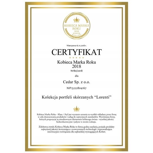 Portfel damski Lorenti
