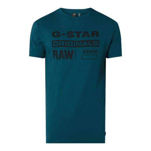 T-shirt o kroju regular fit z bawełny organicznej  G-Star Raw XL Peek&Cloppenburg 
