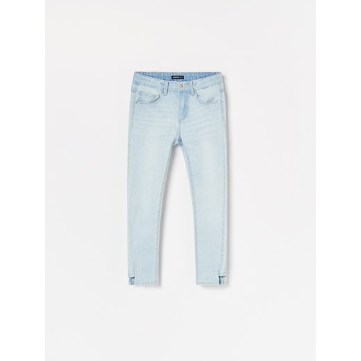 Reserved - Spodnie jeansowe slim - Niebieski Reserved  116 