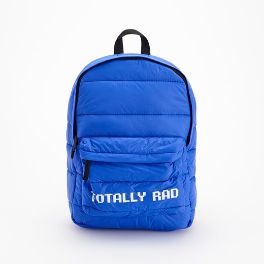 Reserved - Pikowany plecak - Niebieski Reserved  One Size 