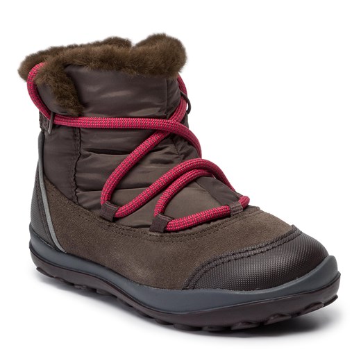 Buty zimowe dziecięce Camper gore-tex sznurowane śniegowce 