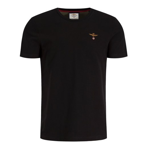 T-shirt męski Aeronautica Militare casual z krótkimi rękawami 