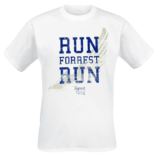 Forrest Gump - Run Forrest Run - T-Shirt - biały  Forrest Gump XL EMP