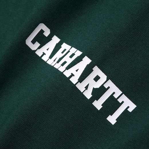 T-shirt męski Carhartt Wip wiosenny z napisem z krótkimi rękawami 