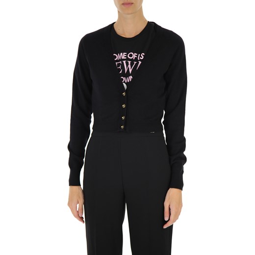 Dolce & Gabbana Sweter dla Kobiet Na Wyprzedaży, czarny, Kaszmir, 2019, 40 M