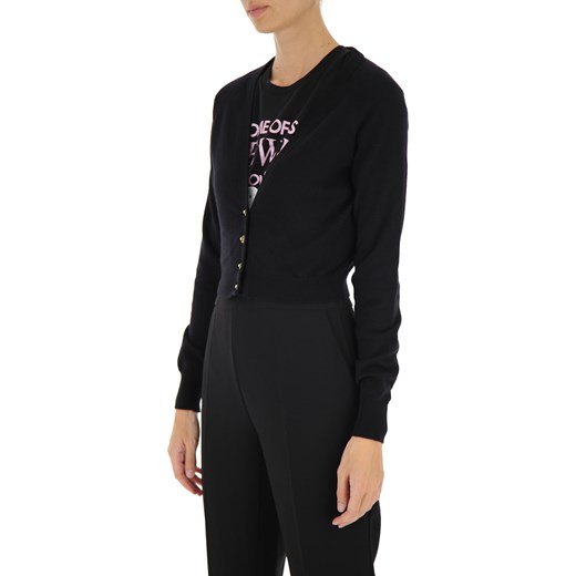 Dolce & Gabbana Sweter dla Kobiet Na Wyprzedaży, czarny, Kaszmir, 2019, 40 M