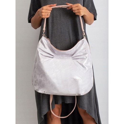 Shopper bag na ramię bez dodatków ze skóry ekologicznej 